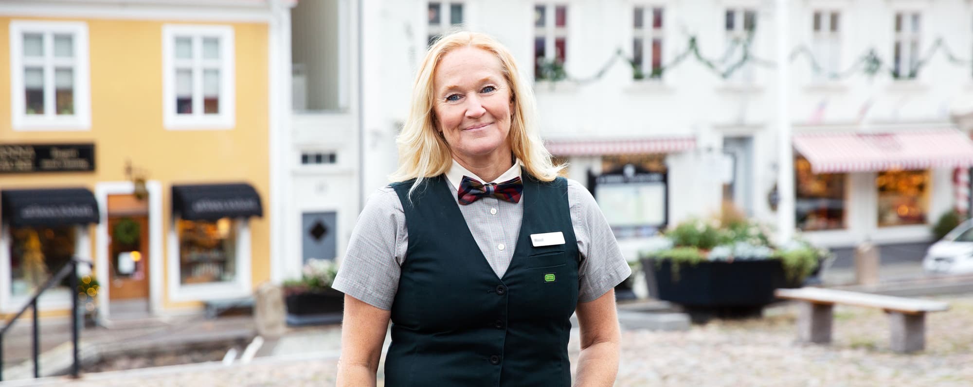 Butiksmedarbetare Maud Andersson