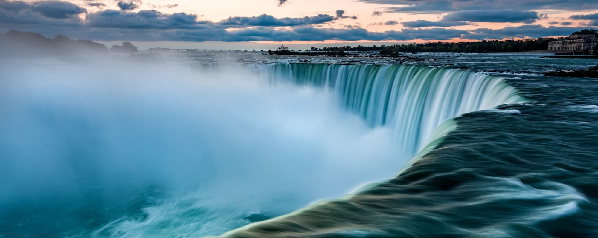 Niagarafallen i Kanada.