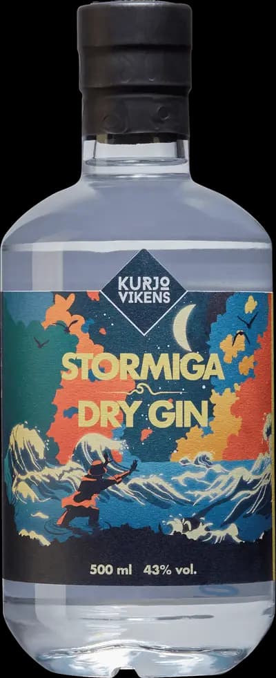Produktbild för Kurjovikens Stormiga Dry Gin