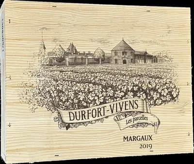 Produktbild för Château Durfort-Vivens Les Parcelles Trälåda