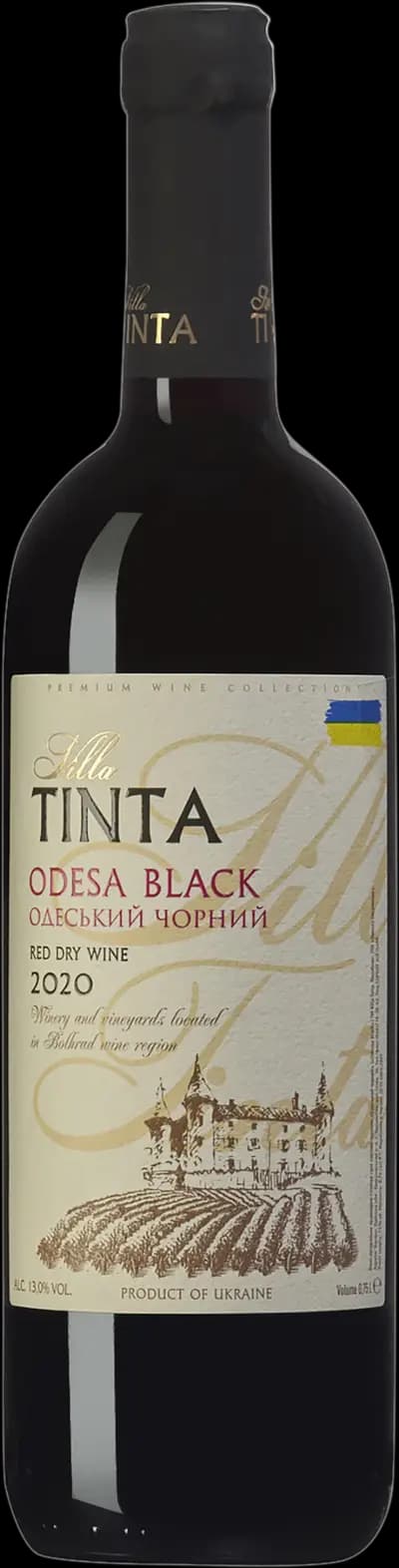 Villa Tinta, Odesa Black Premium, 2022, Flaska, 750 ml