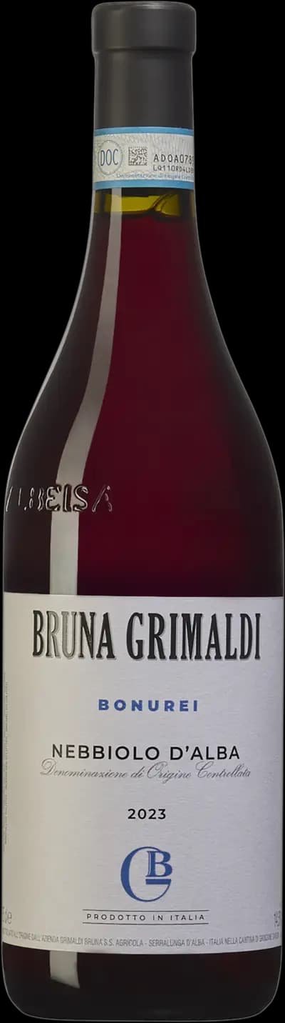 Bruna Grimaldi, Nebbiolo d'Alba Bonurei, 2024, Flaska, 750 ml
