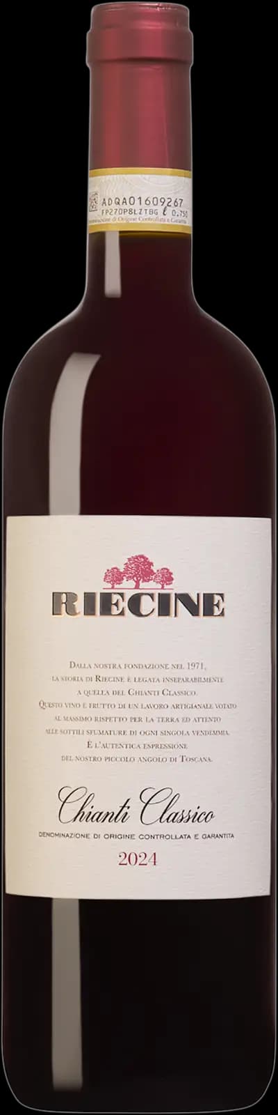 Riecine, Chianti Classico, 2024, Flaska, 750 ml