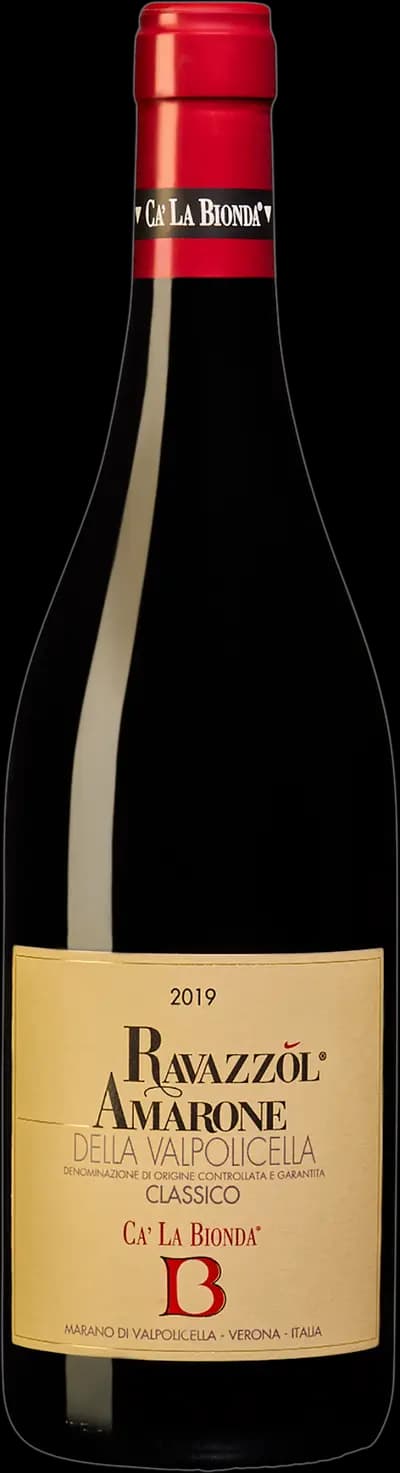 Ravazzol, Amarone della Valpolicella Classico, 2019, Flaska, 750 ml