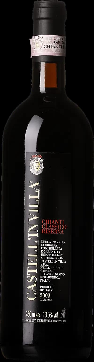 Chianti Classico Riserva, Castell'in Villa, 2003, Flaska, 750 ml