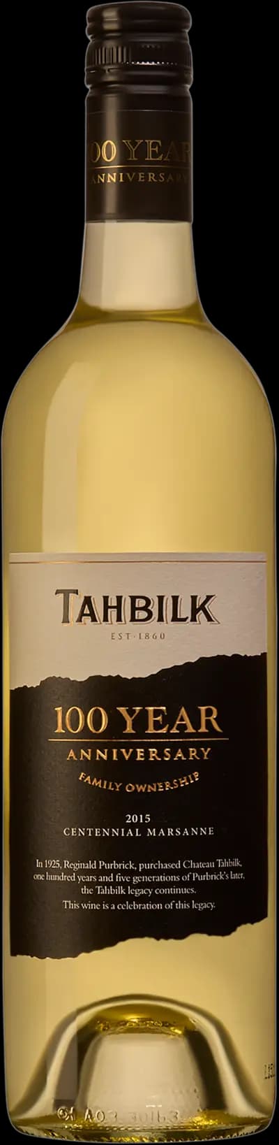Tahbilk, 100 Year Centennial Marsanne, 2015, Flaska, 750 ml
