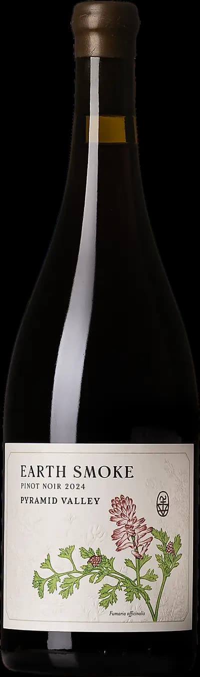 Earth Smoke Pinot noir, Pyramid Valley Vineyards, 2024, Flaska, 750 ml