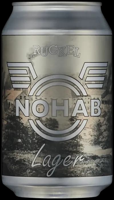 Ruckel Brewing, Nohab Lager, Burk, 330 ml