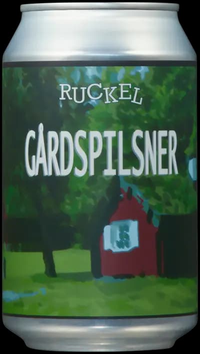 Ruckel Brewing, Gårdspilsner, Burk, 330 ml