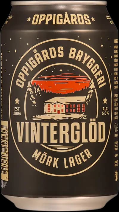 Oppigårds, Vinterglöd, Burk, 330 ml