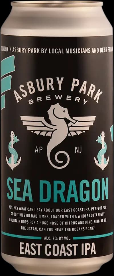 Asbury Park Brewery, Sea Dragon, Burk, 473 ml