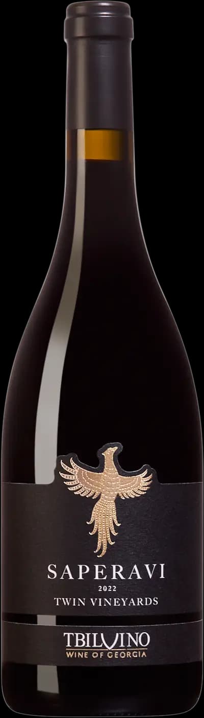 Tbilvino Twin Vineyards, Saperavi, 2022, Flaska, 750 ml