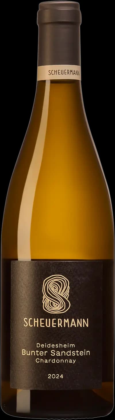Bunter Sandstein Chardonnay, Scheuermann, 2024, Flaska, 750 ml