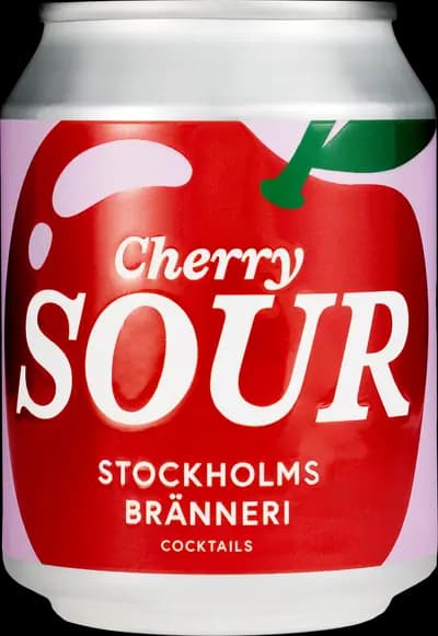 Stockholms Bränneri, Cherry Sour, Burk, 250 ml