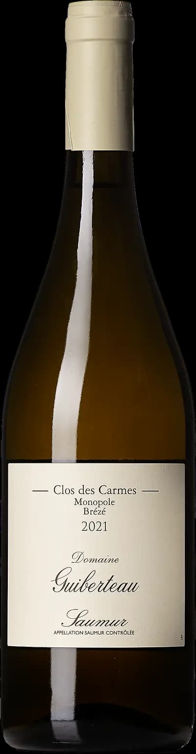 Domaine Guiberteau, Saumur Blanc Clos des Carmes, 2021, Flaska, 750 ml