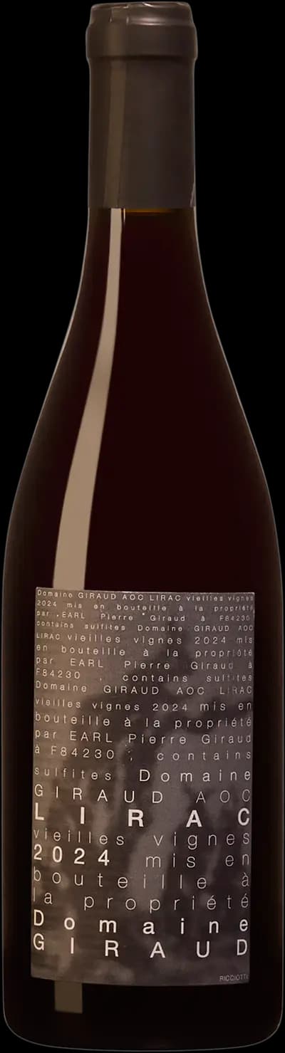 Domaine Giraud, Lirac Vieilles Vignes, 2024, Flaska, 750 ml