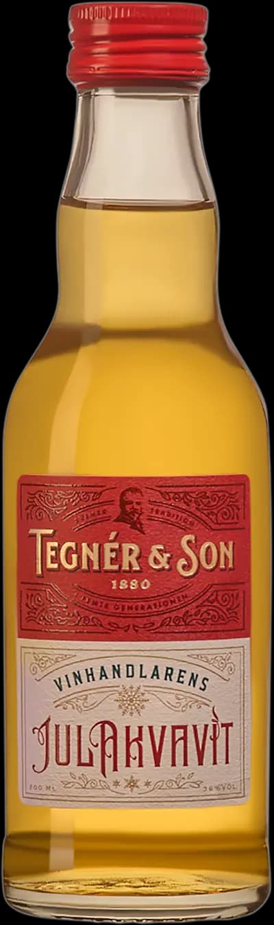 Tegnér & Son, Julakvavit, Flaska, 200 ml