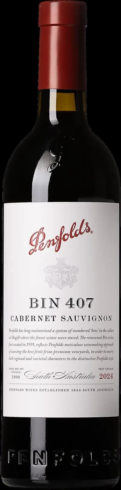 Penfolds, Bin 407, 2024, Flaska, 750 ml