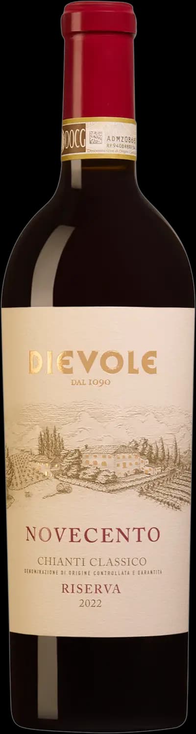 Novecento Chianti Classico Riserva, Dievole, 2022, Flaska, 750 ml