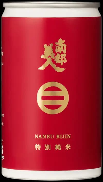Nanbu Bijin, Tokubetsu Junmai, Burk, 180 ml