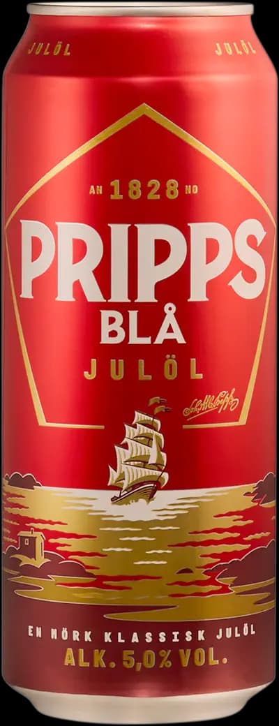 Pripps Blå, Julöl, Burk, 500 ml