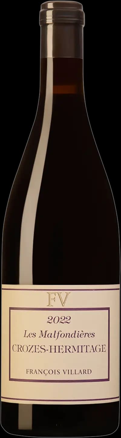 Crozes-Hermitage Malfondières, Domaine François Villard, 2022, Flaska, 750 ml