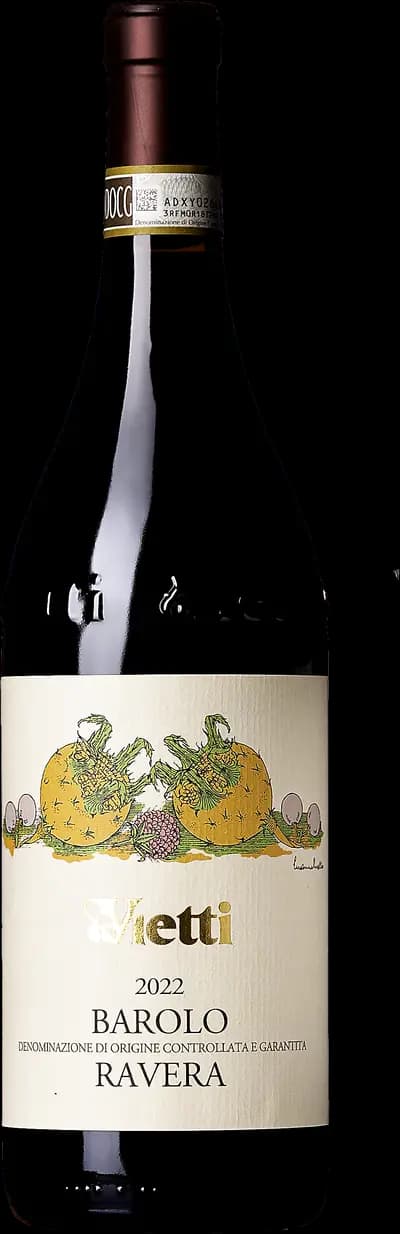 Barolo Ravera, Vietti, 2022, Flaska, 750 ml