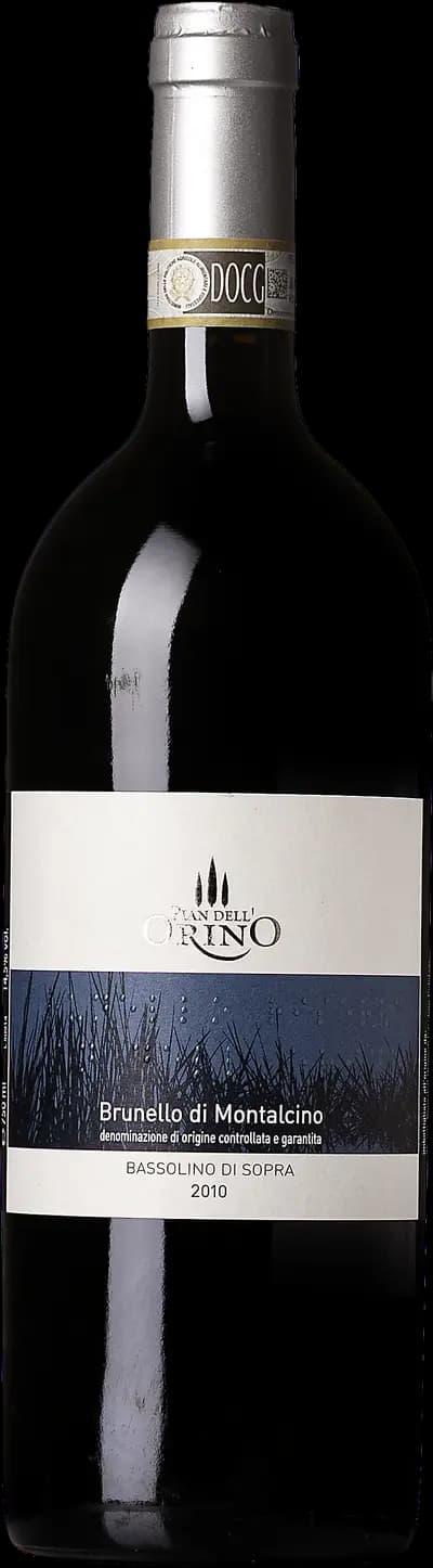 Brunello di Montalcino Bassolino di Sopra, Pian dell' Orino, 2010, Flaska, 750 ml