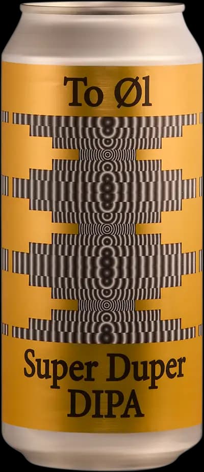 To Øl, Super Duper DIPA, Burk, 440 ml