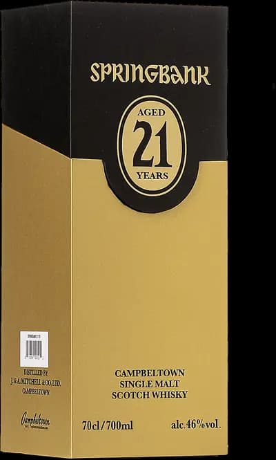 Springbank, 21 Years, Flaska, 700 ml