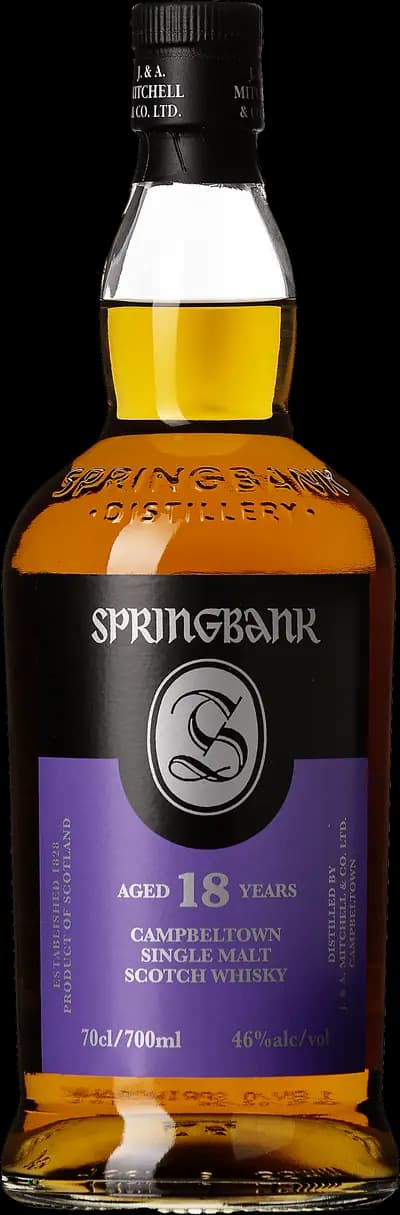 Springbank, 18 Years Old, Flaska, 700 ml