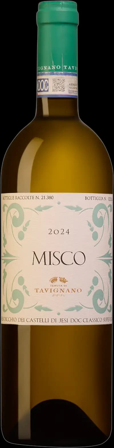 Misco Verdicchio dei Castelli di Jesi Classico Sup, Tenuta di Tavignano, 2024, Flaska, 750 ml