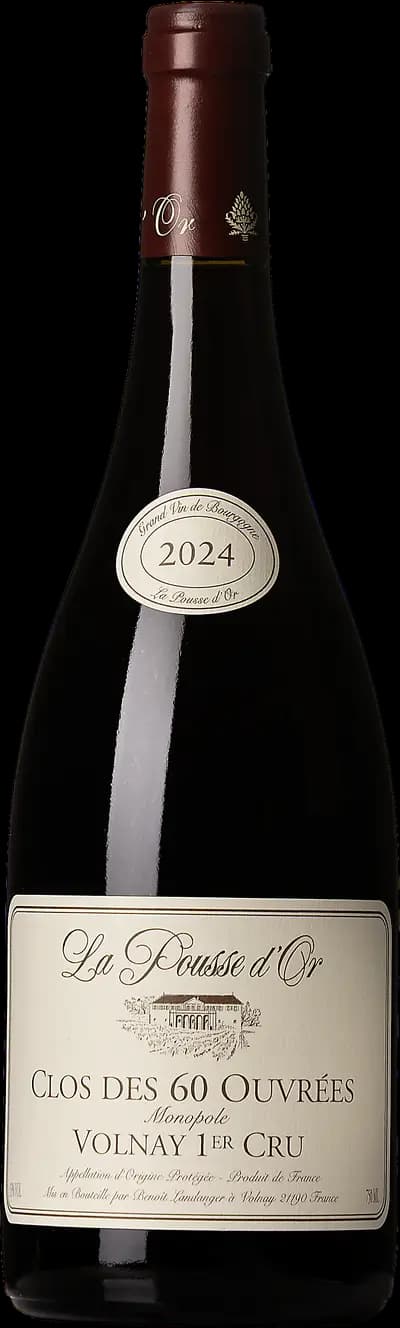 Clos des 60 Ouvrées Volnay 1er Cru Monopole, Domaine de la Pousse d'Or, 2024, Flaska, 750 ml