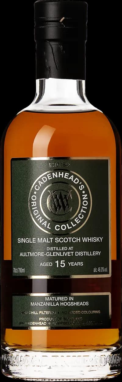 Aultmore, Glenlivet 2011 Manzanilla Cask Finish 15 Years Old, Flaska, 700 ml