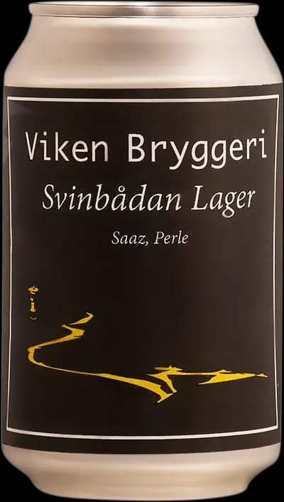 Viken Bryggeri, Svinbådan Lager, Burk, 330 ml