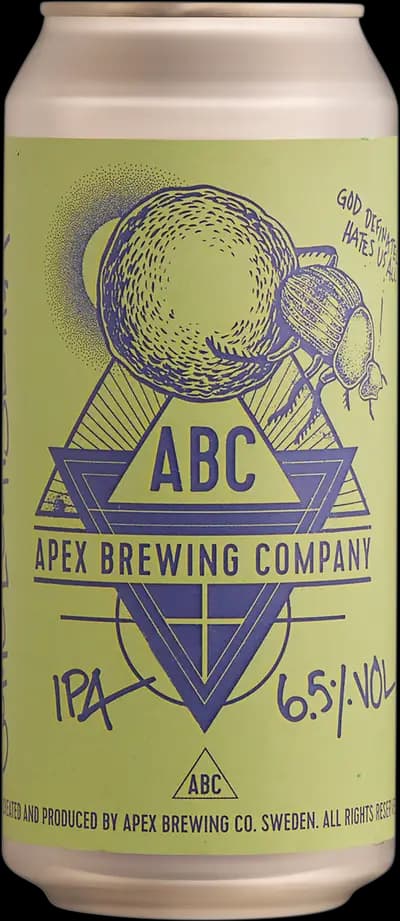 Apex, Sonic Eclipse IPA, Burk, 440 ml