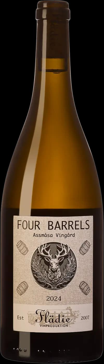 Four Barrels, Flädie Vingård och Vinproduktion, 2024, Flaska, 750 ml
