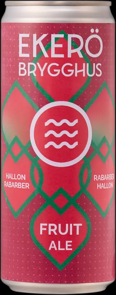 Ekerö Brygghus, Hallon Rabarber Sour, Burk, 330 ml