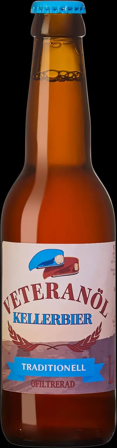 Kornheddinge BryggeriKompani, KBK Veteranöl Kellerbier, Flaska, 330 ml