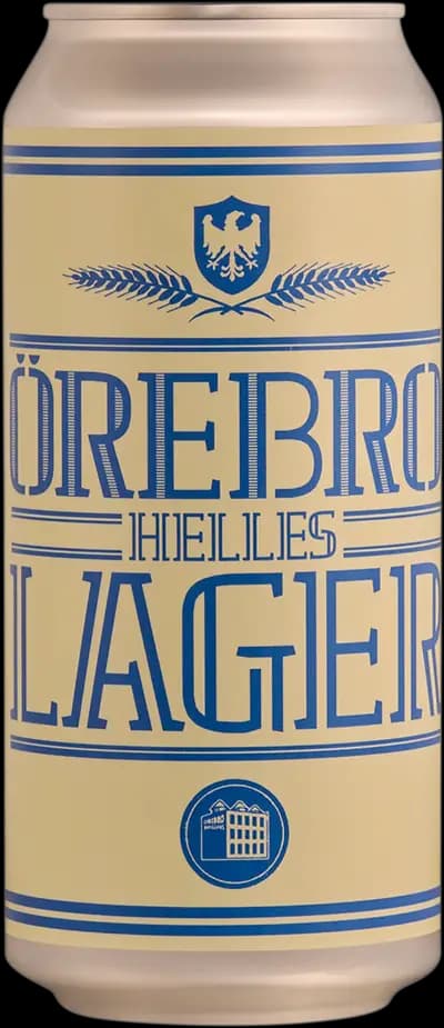 Örebro Brygghus, Helles Lager, Burk, 440 ml