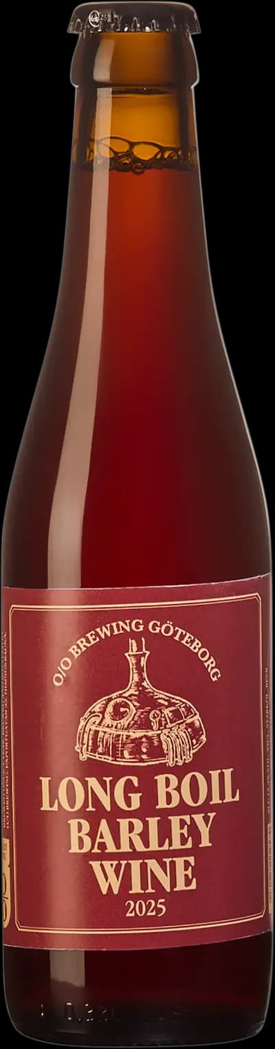O/O Brewing, Long Boil Barley Wine 2025, Flaska, 330 ml