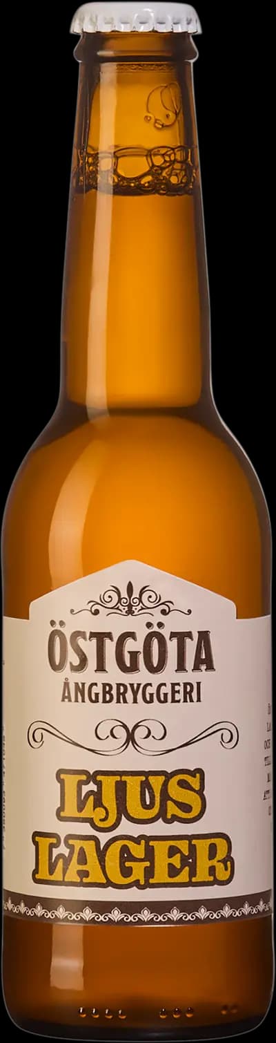 Östgöta Ångbryggeri, Ljus Lager, Flaska, 330 ml