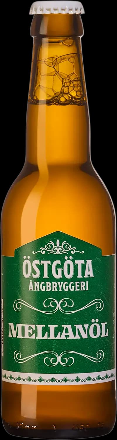 Östgöta Ångbryggeri, Mellanöl, Flaska, 330 ml