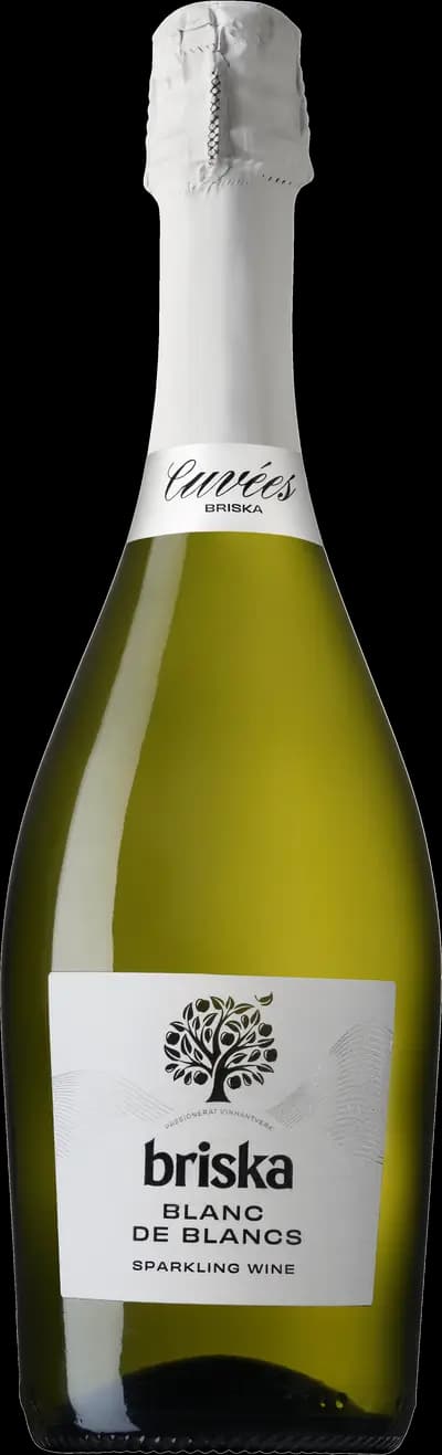 Briska, Blanc de Blancs Sparkling Wine Extra Dry, Flaska, 750 ml
