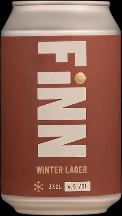 Finn, Winter Lager, Burk, 330 ml