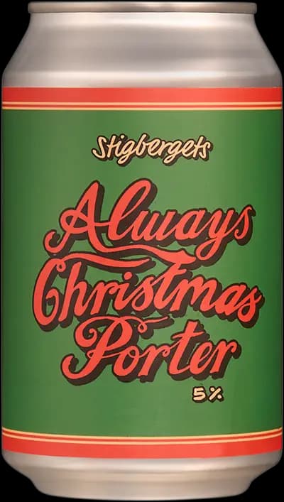 Stigbergets, Always Christmas Porter, Burk, 330 ml