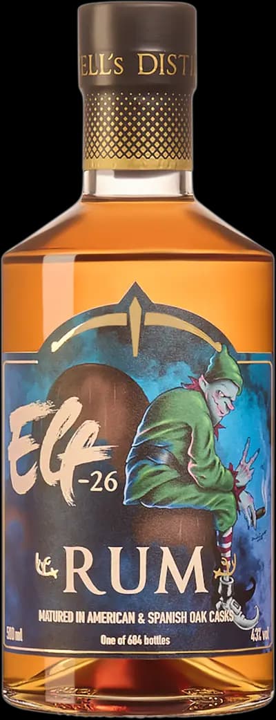 Elf 26 rhum, Flaska, 500 ml