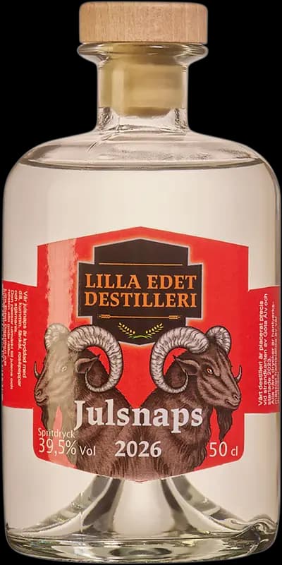 Lilla Edet, Julsnaps 2026, Flaska, 500 ml