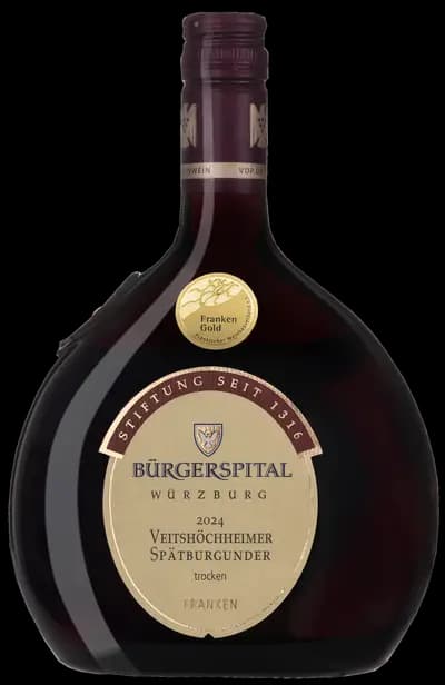 Bürgerspital Veitshöchheimer Spätburgunder, Bürgerspital zum Heiligen Geist, 2024, Flaska, 750 ml