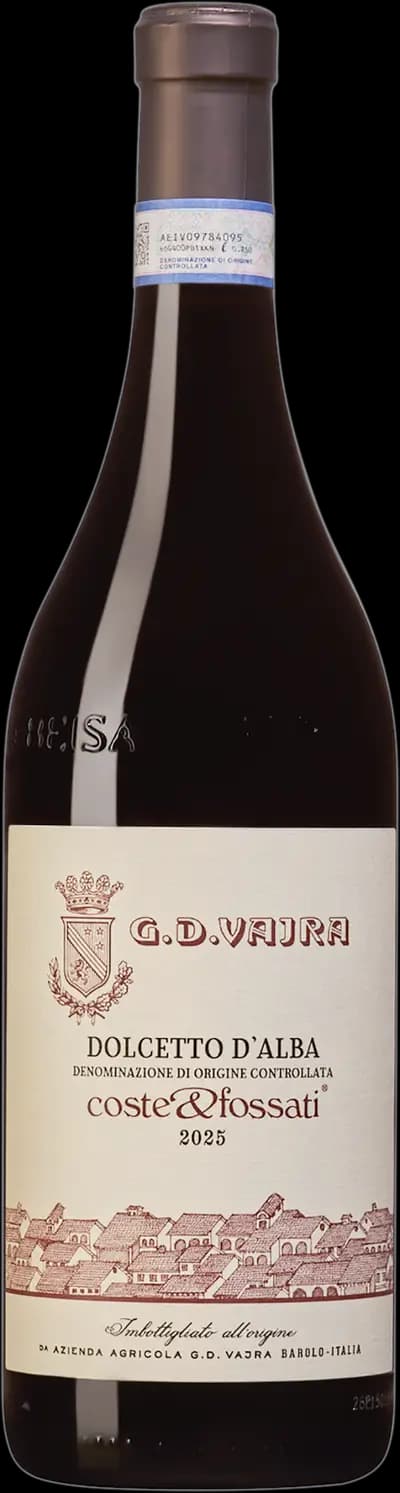 Dolcetto D'Alba Coste & Fossati Organic, G.D. Vajra, 2025, Flaska, 750 ml